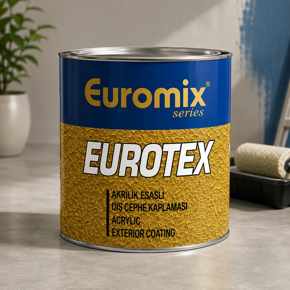 ChatGPT Image 7 May 2026 11_59_10 EUROMIX EUROTEX AKRİLİK ESASLI DIŞ CEPHE KAPLAMASI EUROTEX BC-TC - Görsel 1