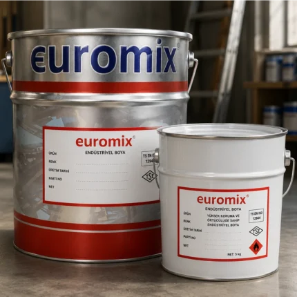 EUROMIX SOLVENTLİ EPOKSİ SONKAT ve ASTAR
